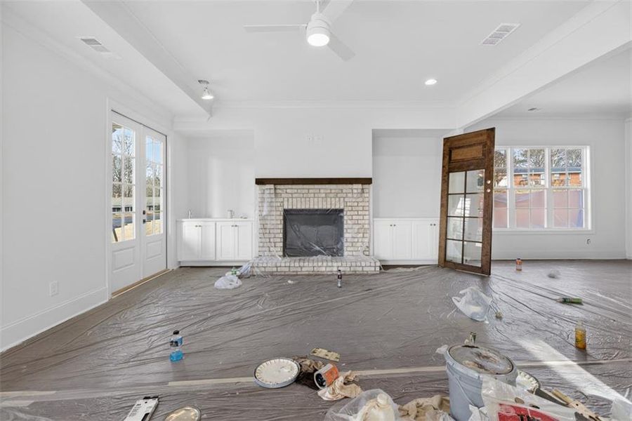 In-progress construction of a new home in , Suwanee, GA (Image 43). In-progress construction of a new home in , Suwanee, GA (Image 43).