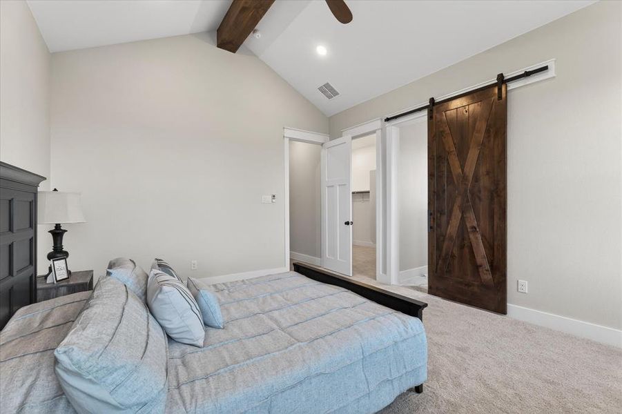 Furnished interior view inside a new home in , Celeste (Image 31).