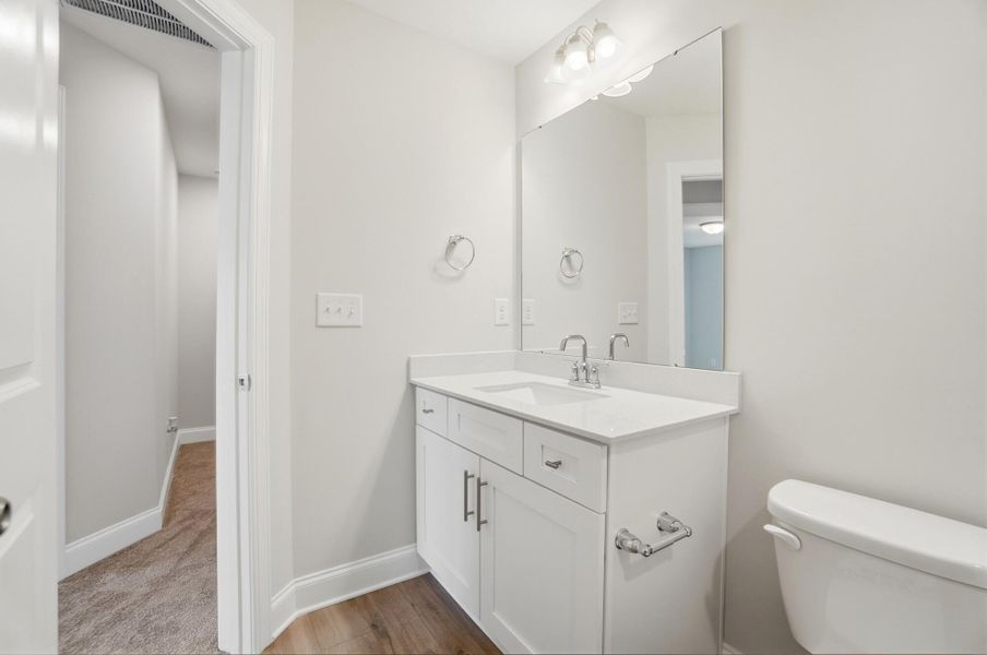Furnished interior view inside a new home in Harrisburg Village Townhomes, Harrisburg (Image 21).