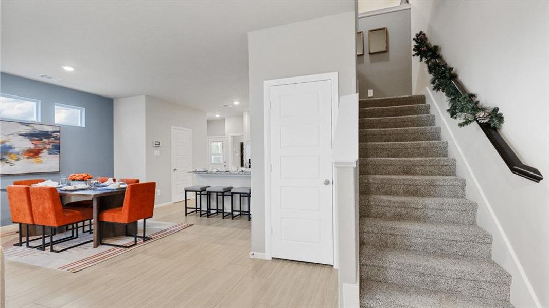 Furnished interior view inside a new home in Orchard Village, Fort Worth (Image 32).