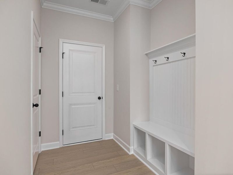 Spacious, unfurnished interior of a new home in Forestville Yard Townhomes, Knightdale (Image 12). Spacious, unfurnished interior of a new home in Forestville Yard Townhomes, Knightdale (Image 12).