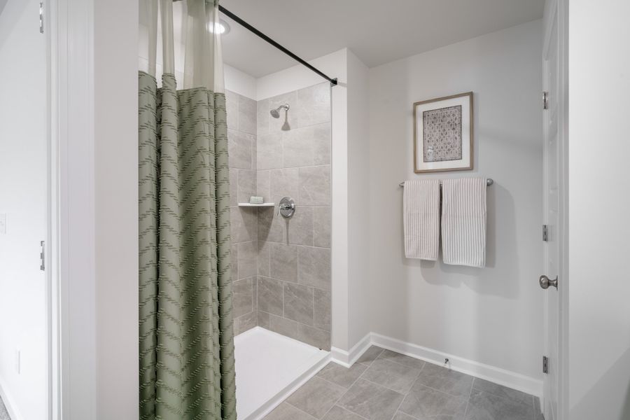 Representative furnished interior of a home built from the The Carson by Cothran Homes in Reidville Town Center, Reidville (Image 30).