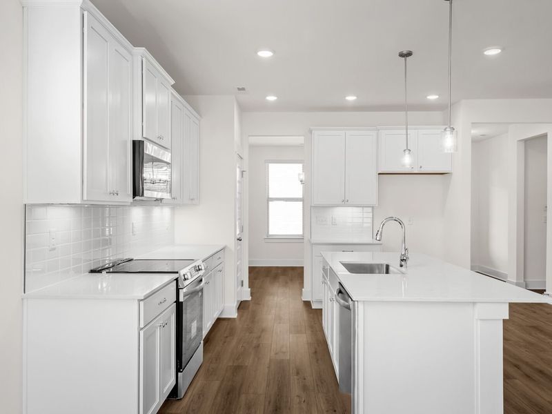 Furnished interior view inside a new home in Woods Crossing, Gallatin (Image 13).