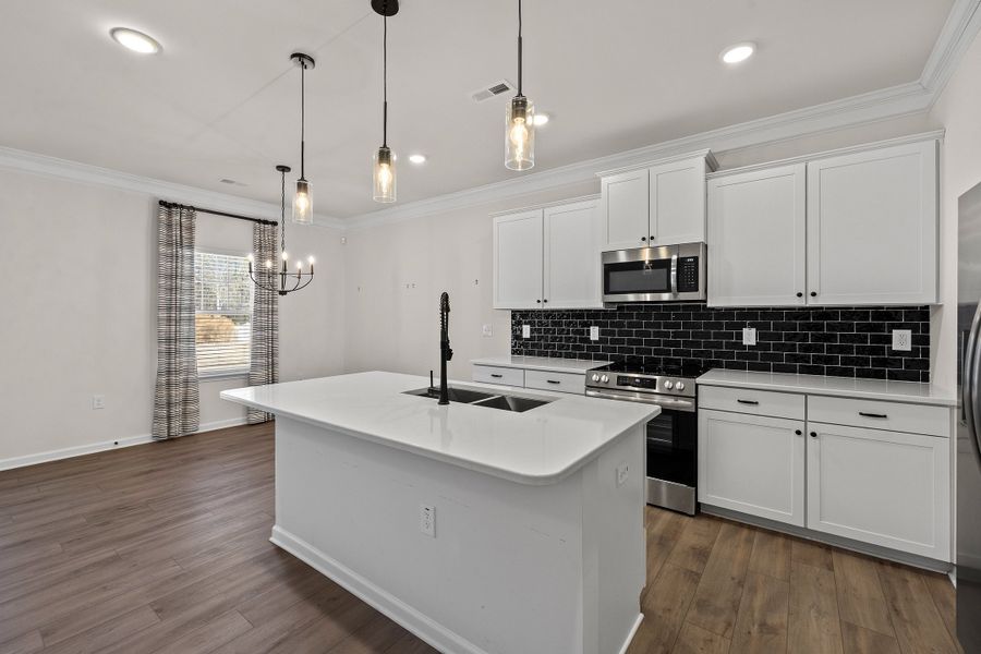 Furnished interior view inside a new home in Briarwood Bluff, Sanford (Image 6).