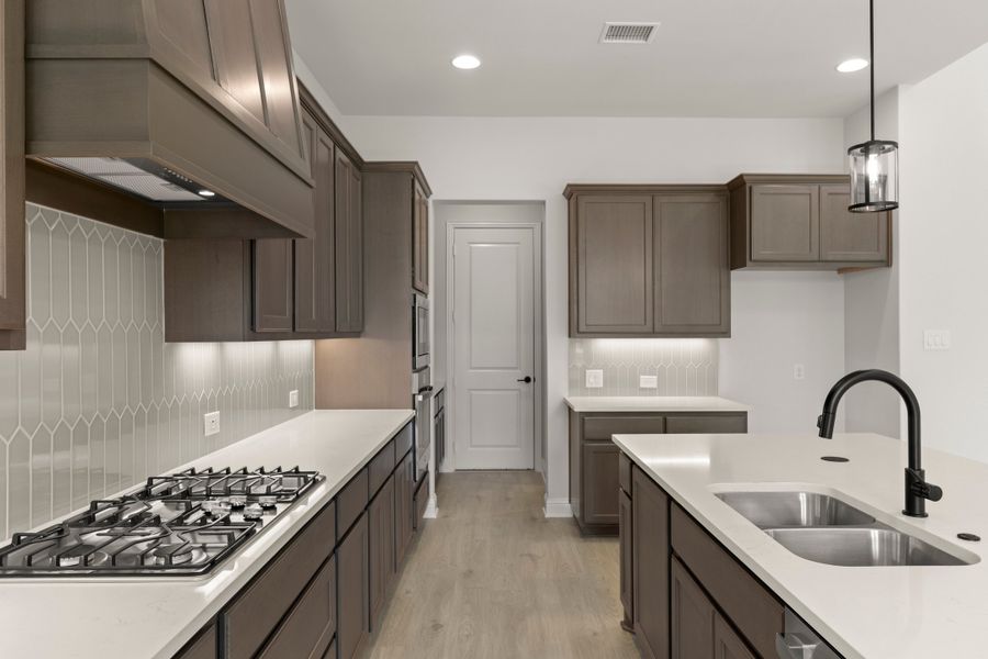 Furnished interior view inside a new home in Nelson Lake Estates, Rockwall (Image 8).
