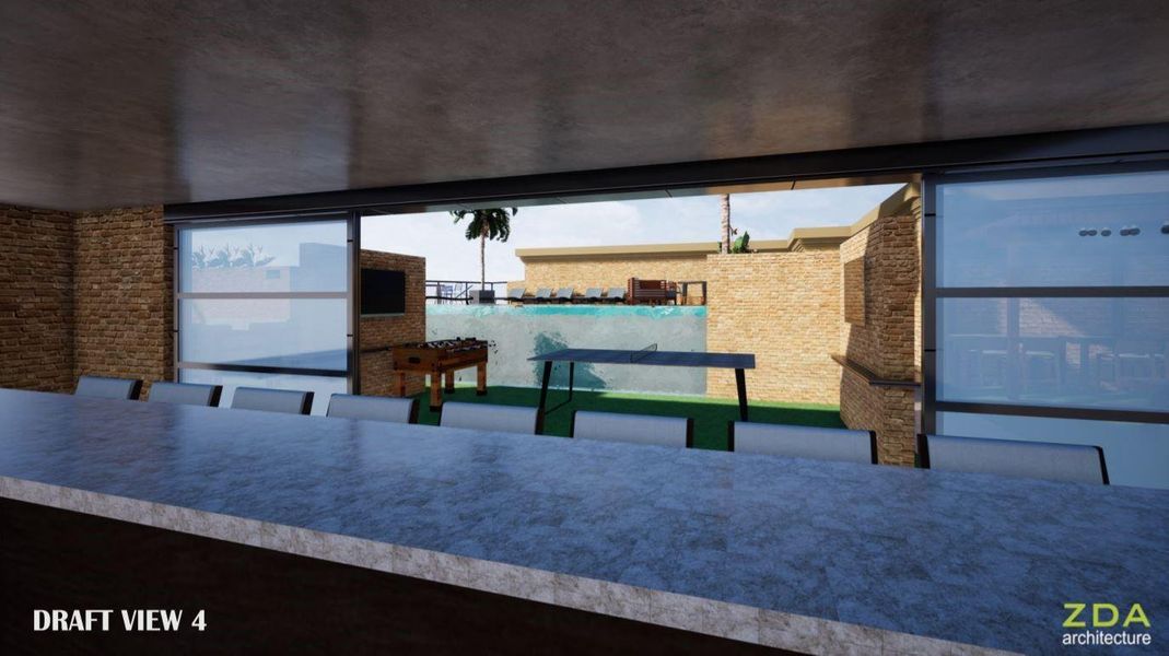 Furnished interior view inside a new home in , Houston (Image 9).