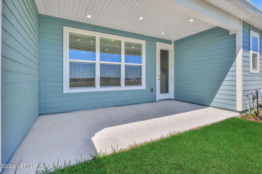 Exterior details and patio area of a home in Brook Forest, St. Augustine (Image 20). Exterior details and patio area of a home in Brook Forest, St. Augustine (Image 20).