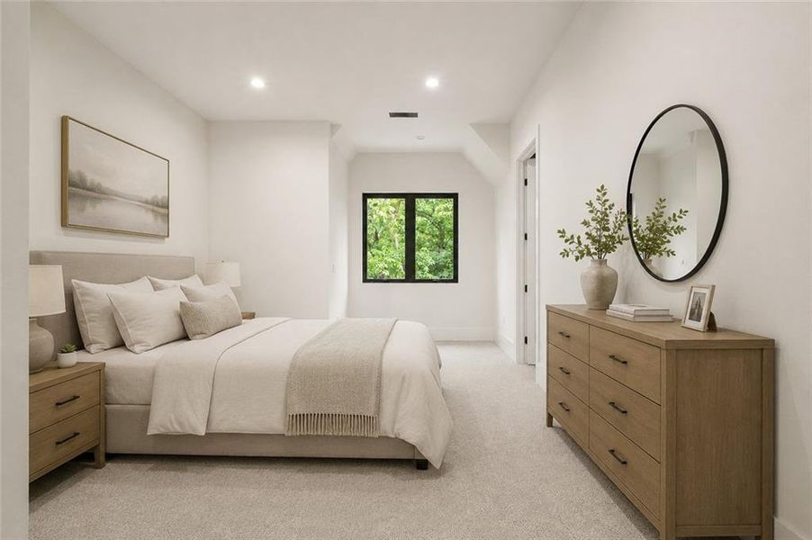 Furnished interior view inside a new home in , Cumming (Image 17). Furnished interior view inside a new home in , Cumming (Image 17).