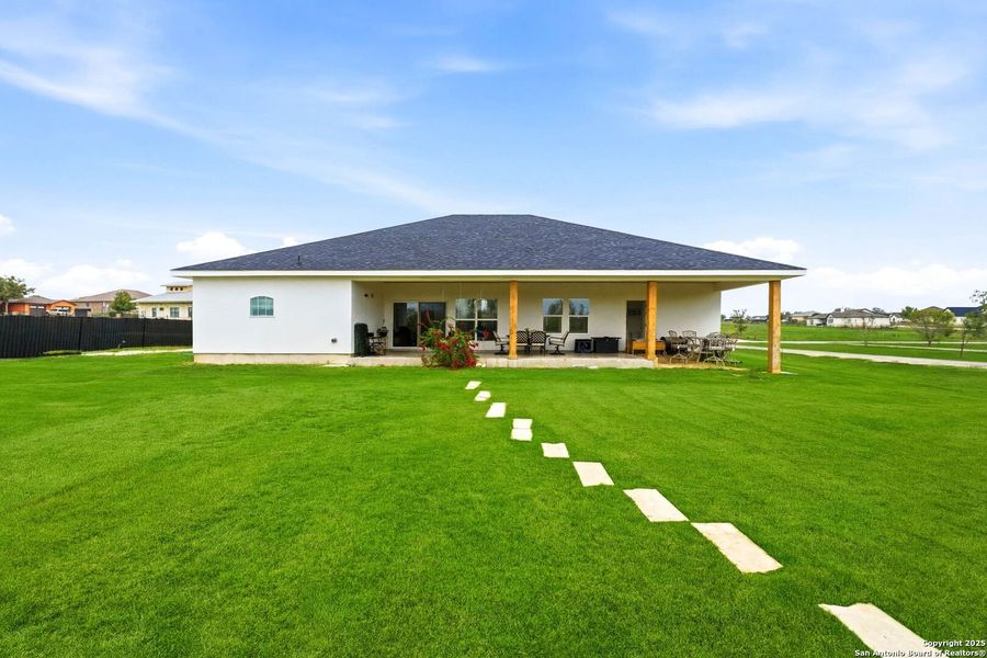 Exterior details and patio area of a home in , Kyle (Image 26). Exterior details and patio area of a home in , Kyle (Image 26).