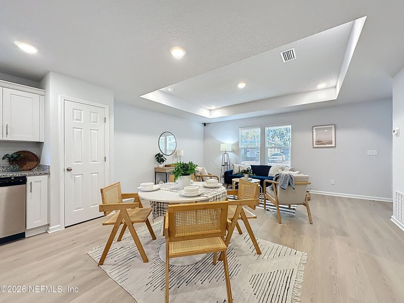 Furnished interior view inside a new home in , Jacksonville (Image 12).