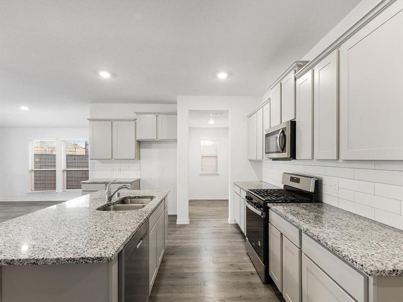 Furnished interior view inside a new home in , Celina (Image 7). Furnished interior view inside a new home in , Celina (Image 7).