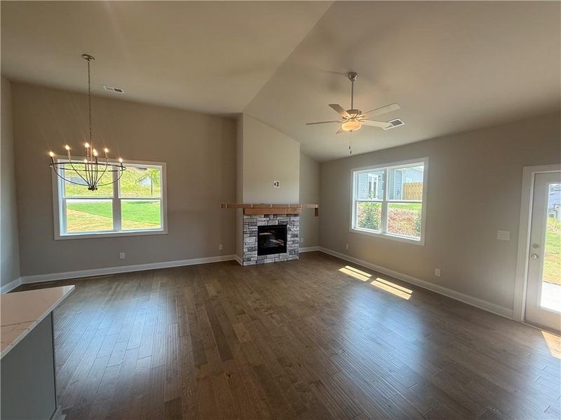 Spacious, unfurnished interior of a new home in , Canton (Image 11).