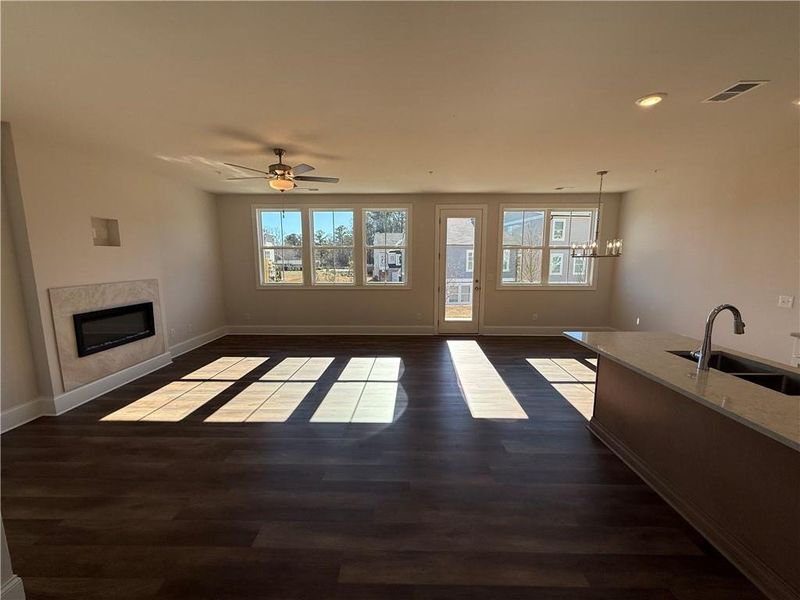Spacious, unfurnished interior of a new home in , Marietta (Image 14).