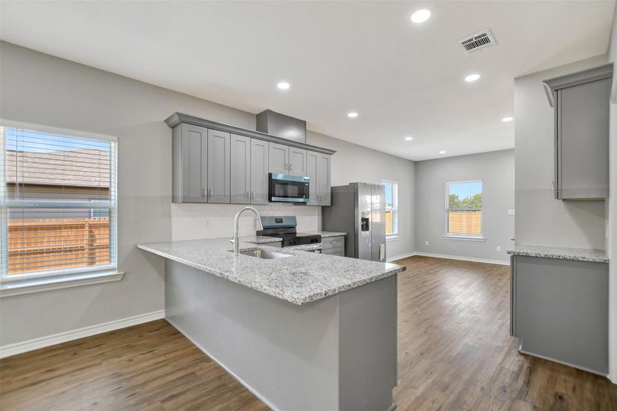 Furnished interior view inside a new home in , Madisonville (Image 5).