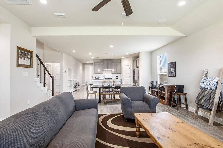 Furnished interior view inside a new home in , Denton (Image 8).
