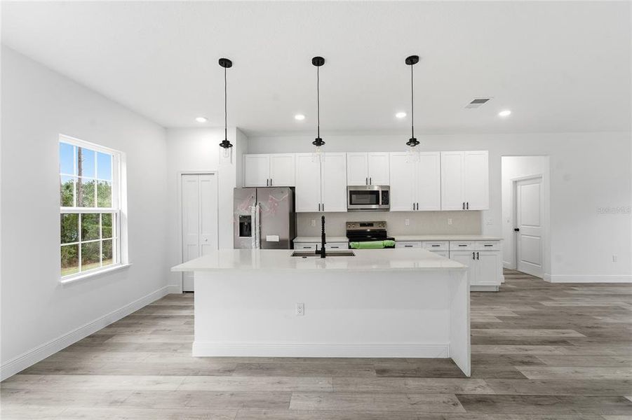 Furnished interior view inside a new home in , Ocala (Image 6).