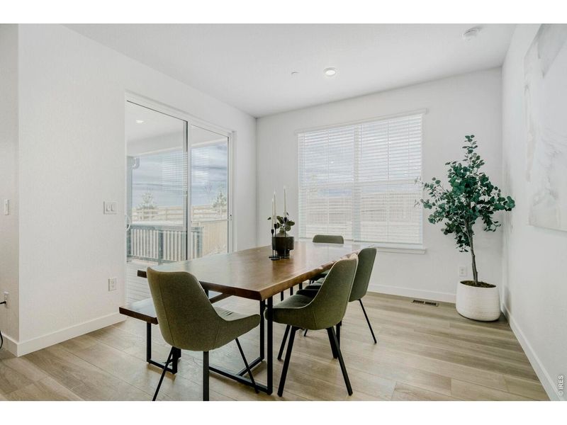 Furnished interior view inside a new home in Sunset Village, Erie (Image 15).