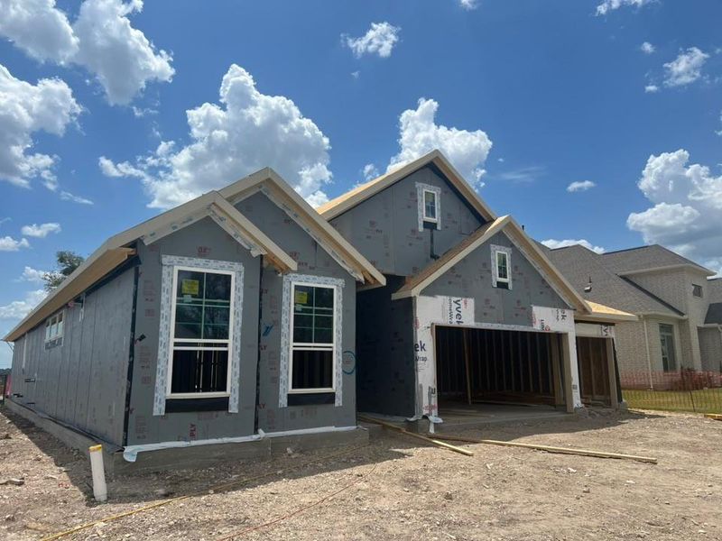 Unfinished property with a garage Unfinished property with a garage