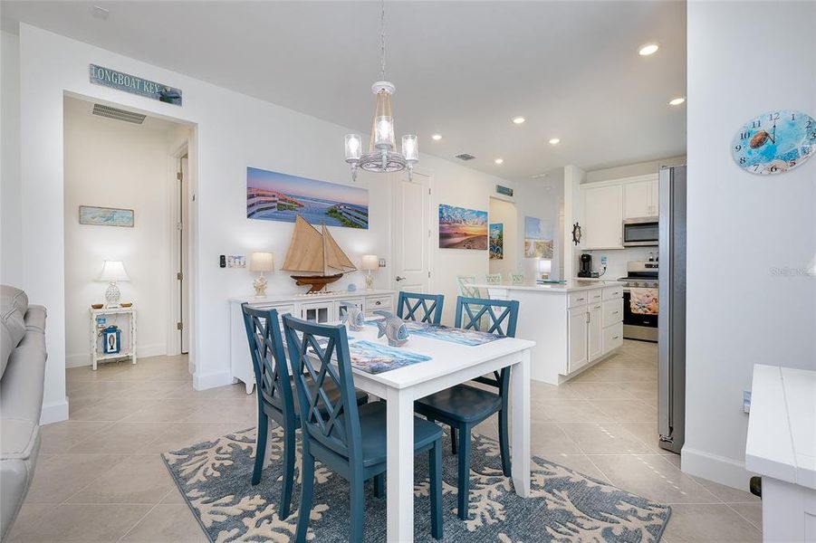 Furnished interior view inside a new home in BeachWalk by Manasota Key, Englewood (Image 16).
