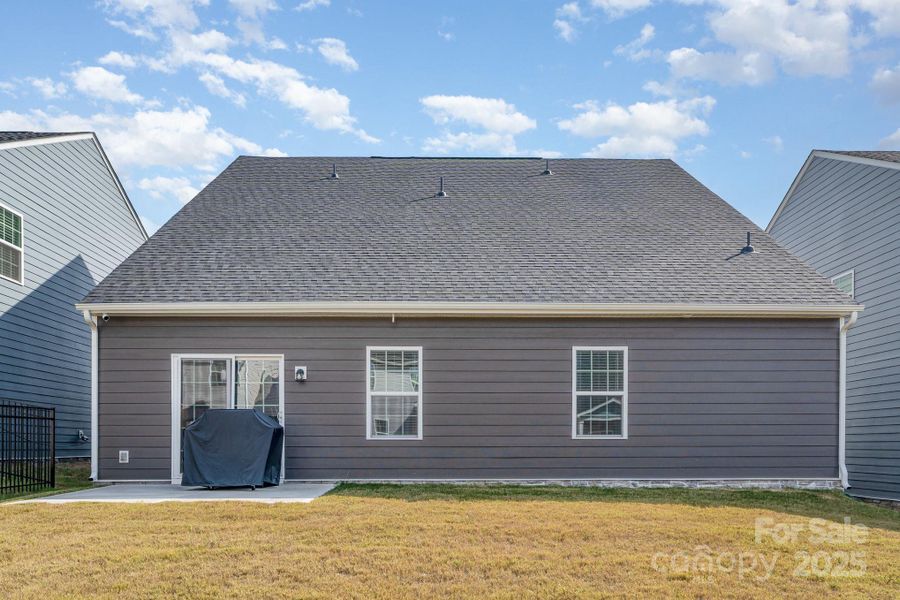 Exterior details and patio area of a home in , Monroe (Image 2).