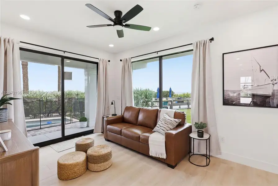Furnished interior view inside a new home in , Melbourne Beach (Image 48).