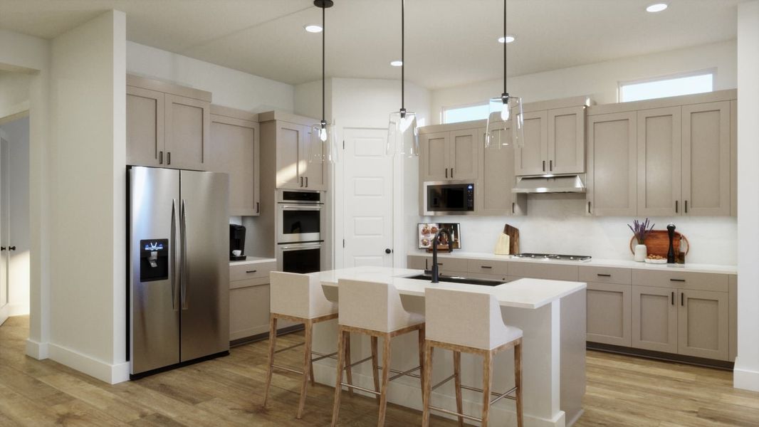 Furnished interior in a model home at Persimmon in Buda (Image 20). Furnished interior in a model home at Persimmon in Buda (Image 20).