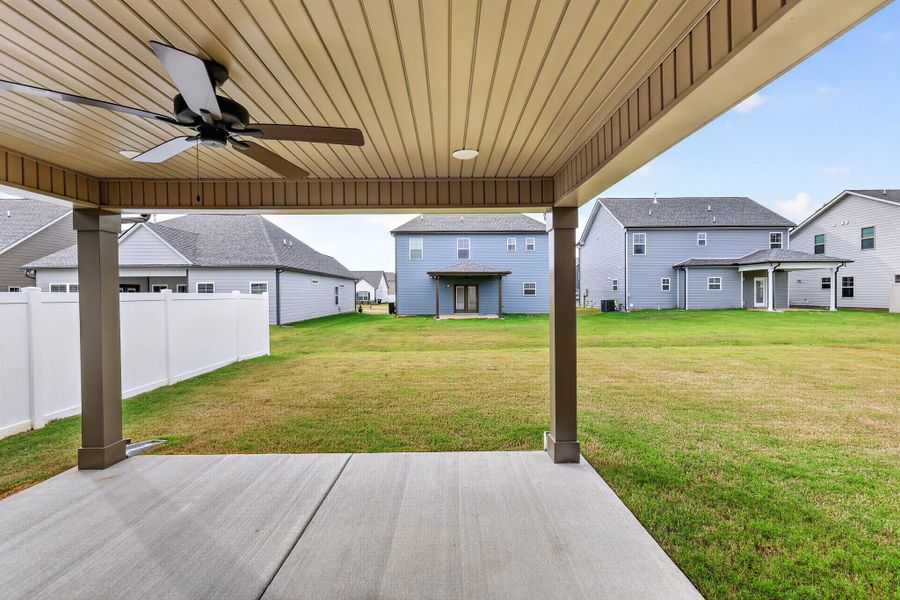 Exterior details and patio area of a home in Salem Landing, Rockvale (Image 3). Exterior details and patio area of a home in Salem Landing, Rockvale (Image 3).