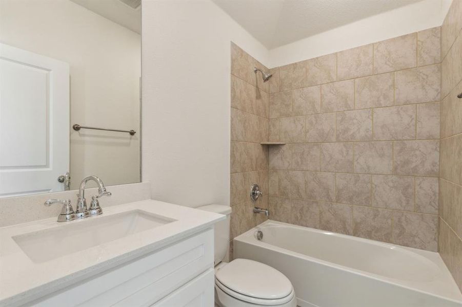 Furnished interior view inside a new home in AnaCapri, Anna (Image 10). Furnished interior view inside a new home in AnaCapri, Anna (Image 10).