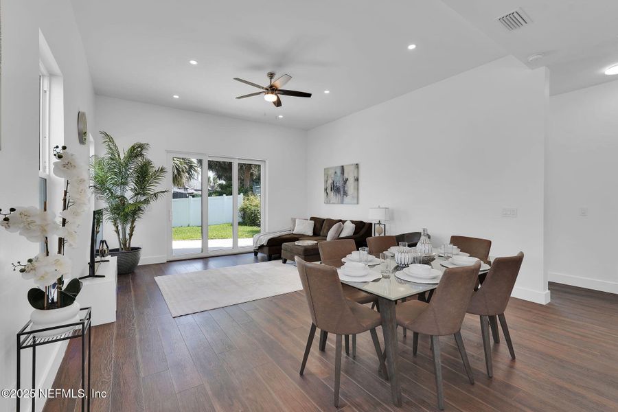 Furnished interior view inside a new home in , Ormond Beach (Image 8).