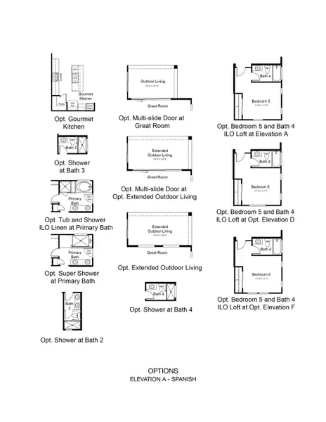 2D floor plan layout of this home in Allen Ranches, Litchfield Park, AZ (Image 4).