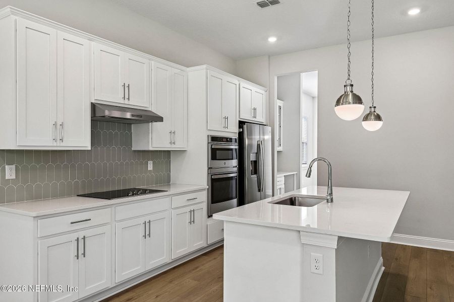Furnished interior view inside a new home in , St. Augustine (Image 16).