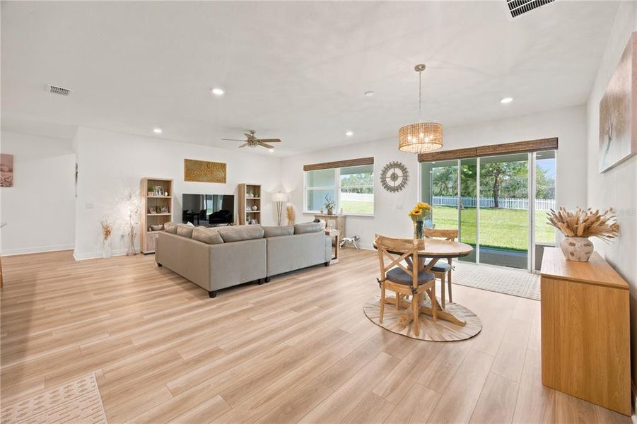 Furnished interior view inside a new home in Marion Oaks, Ocala (Image 10).