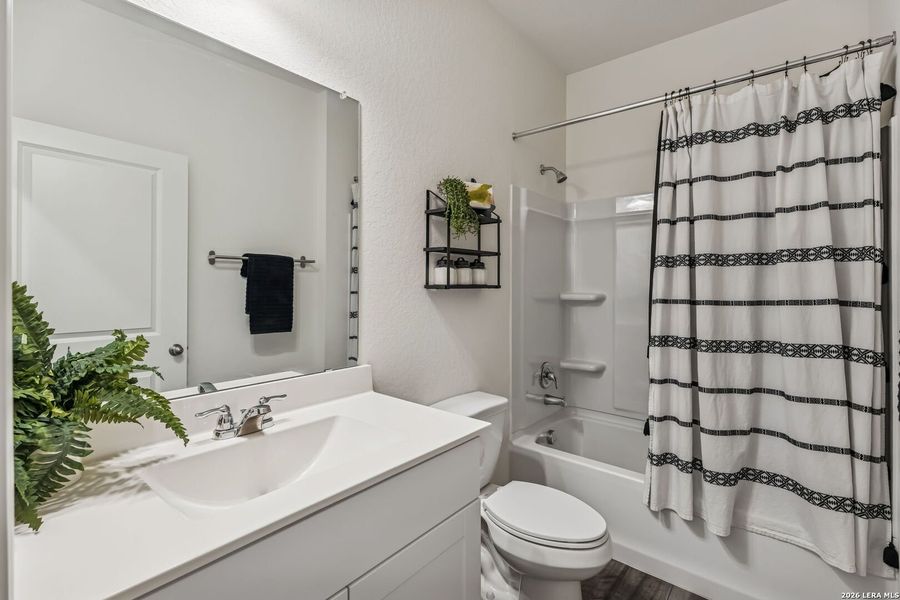 Furnished interior view inside a new home in Liberte, Converse (Image 14). Furnished interior view inside a new home in Liberte, Converse (Image 14).