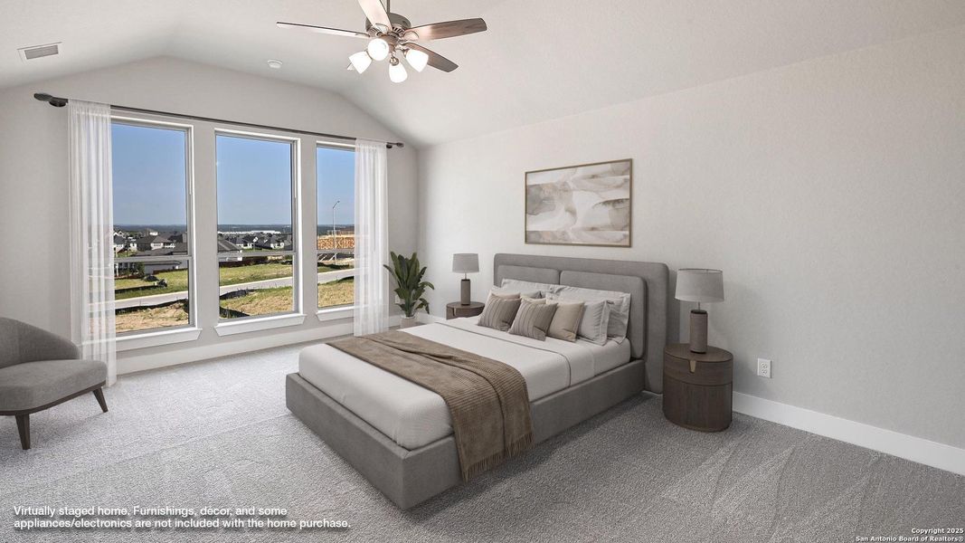 Furnished interior view inside a new home in Homestead 65', Schertz (Image 10). Furnished interior view inside a new home in Homestead 65', Schertz (Image 10).