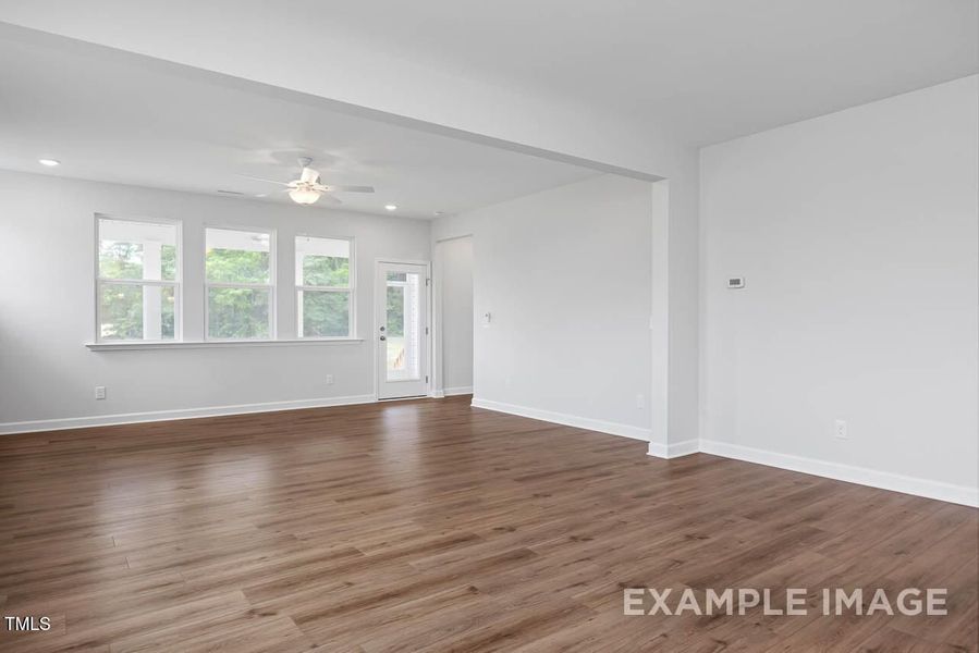 Spacious, unfurnished interior of a new home in Tobacco Road, Angier (Image 19).