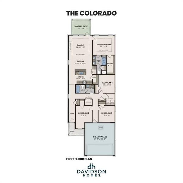 2D floor plan layout of this home in Heartland, Heartland, TX (Image 2). 2D floor plan layout of this home in Heartland, Heartland, TX (Image 2).