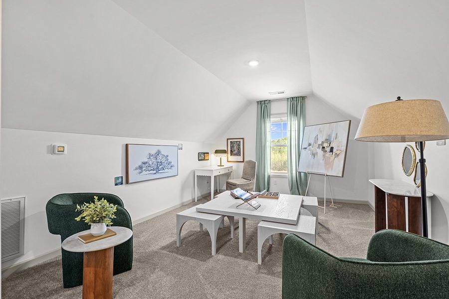 Representative furnished interior of a home built from the Julie II by Great Southern Homes in Peachtree Hills, Lexington (Image 53).