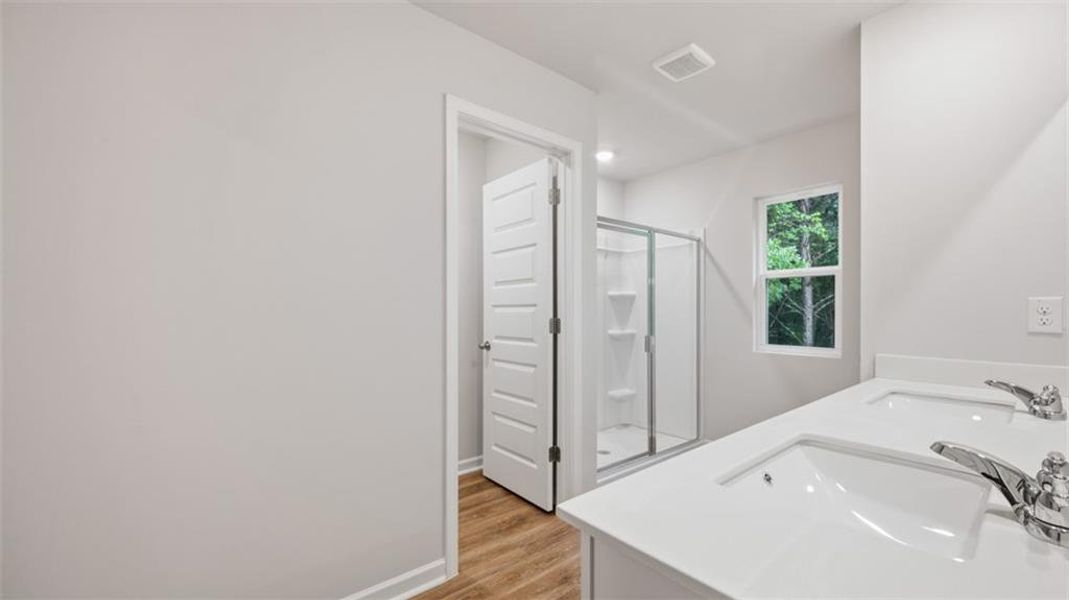 Furnished interior view inside a new home in Brookland Commons, Monroe (Image 4).