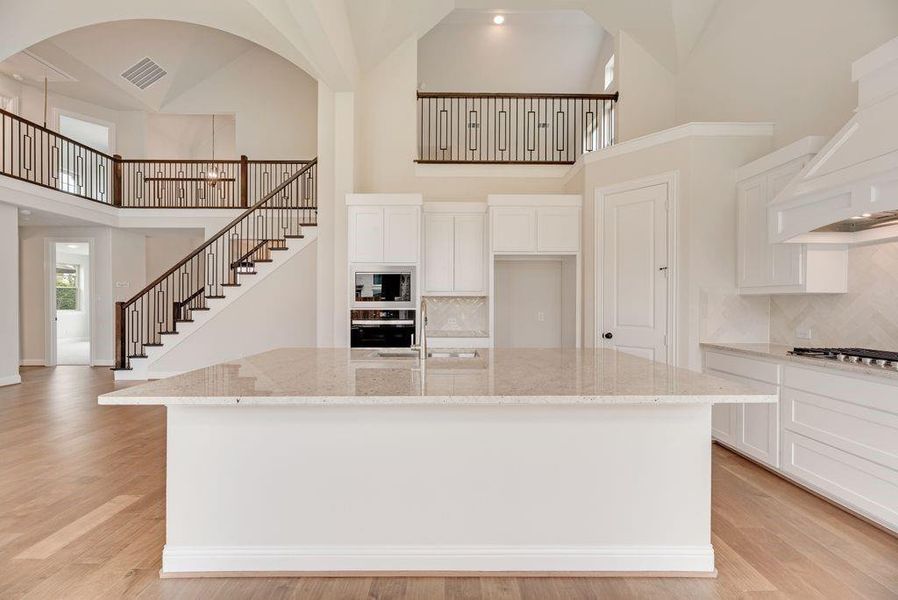 Furnished interior view inside a new home in Frisco Hills, Little Elm (Image 7).
