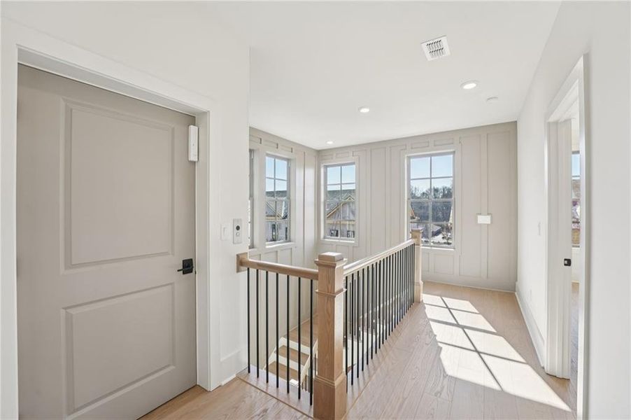 Furnished interior view inside a new home in Park Walke, Alpharetta (Image 18).