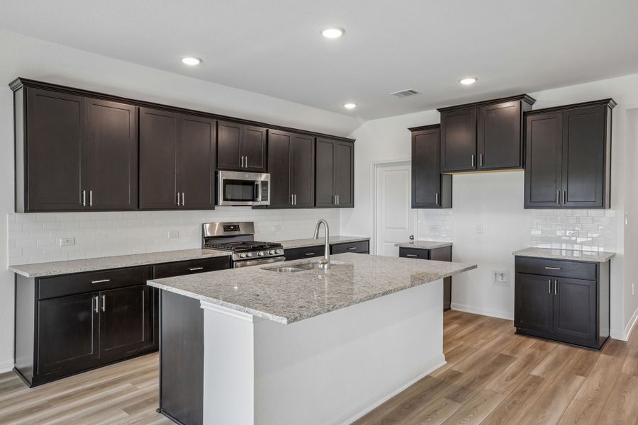 Furnished interior view inside a new home in Lisso, Pflugerville (Image 5).