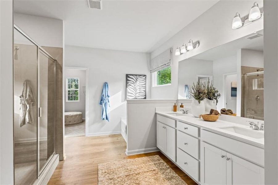 Furnished interior view inside a new home in Oakhurst Manor, McDonough (Image 5).