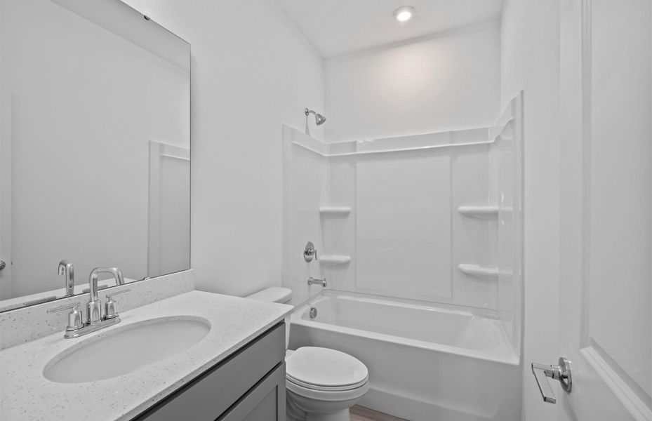 Furnished interior view inside a new home in Parkside Crossing, Charlotte (Image 4). Furnished interior view inside a new home in Parkside Crossing, Charlotte (Image 4).