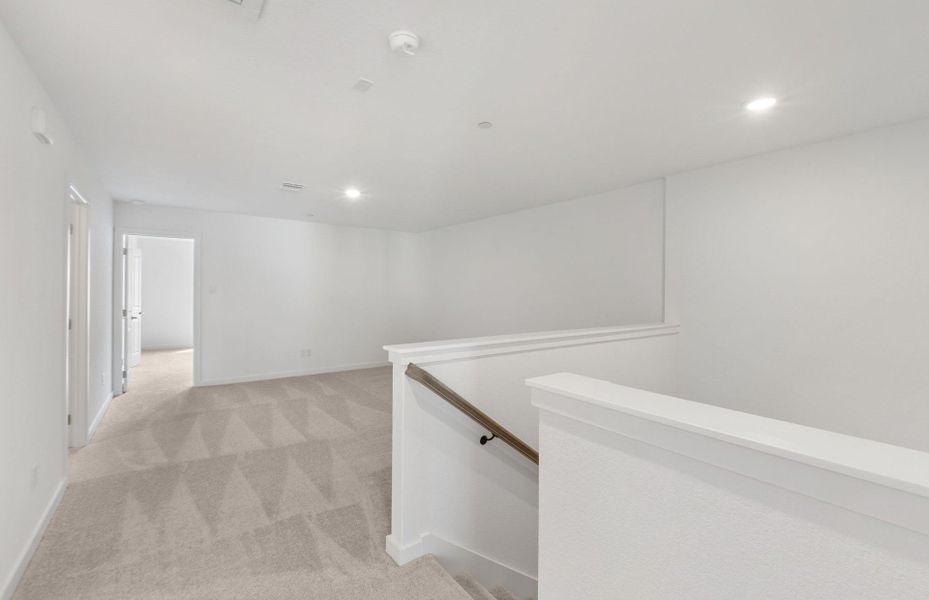 Spacious, unfurnished interior of a new home in Monarch on Main, Round Rock (Image 17). Spacious, unfurnished interior of a new home in Monarch on Main, Round Rock (Image 17).