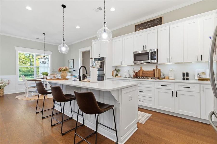 Furnished interior view inside a new home in , Jasper (Image 3). Furnished interior view inside a new home in , Jasper (Image 3).