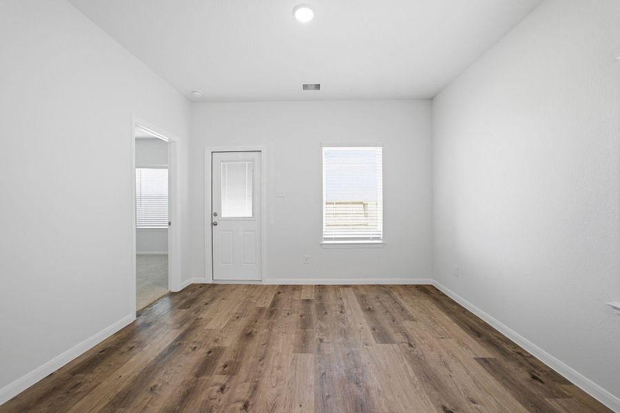 Spacious, unfurnished interior of a new home in Windrose Green, Angleton (Image 23).