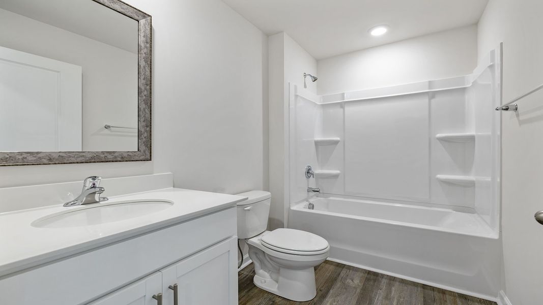 Furnished interior view inside a new home in Spring Ridge, Anderson (Image 6).