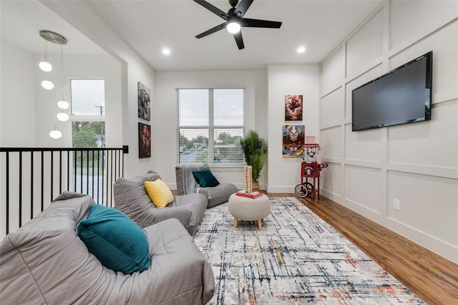 Furnished interior view inside a new home in , Dallas (Image 12).