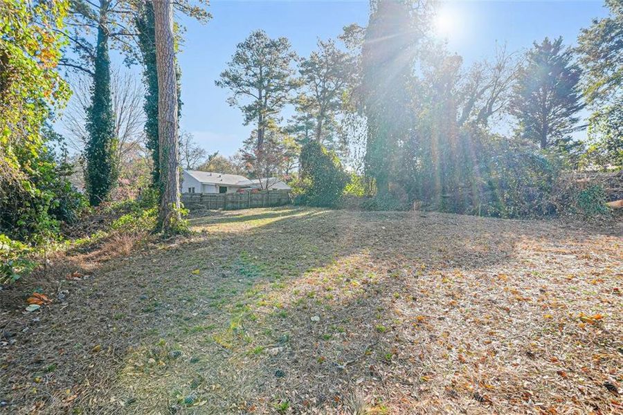 Exterior details and patio area of a home in , Atlanta (Image 21). Exterior details and patio area of a home in , Atlanta (Image 21).