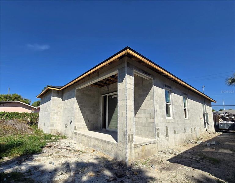 In-progress construction of a new home in , Tampa, FL (Image 40).
